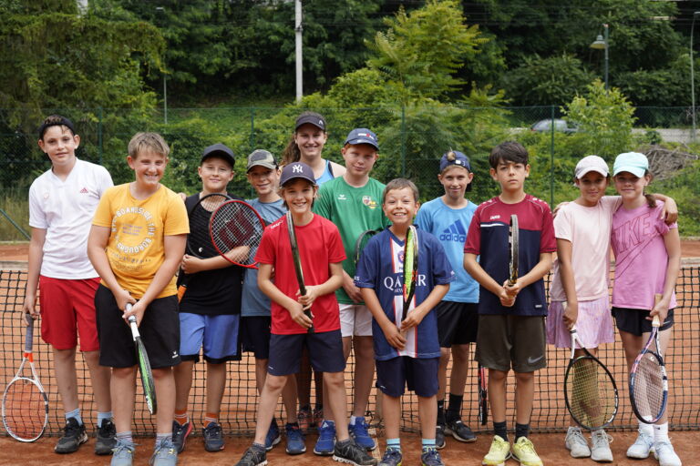 Sommersportwoche Tennis Grün