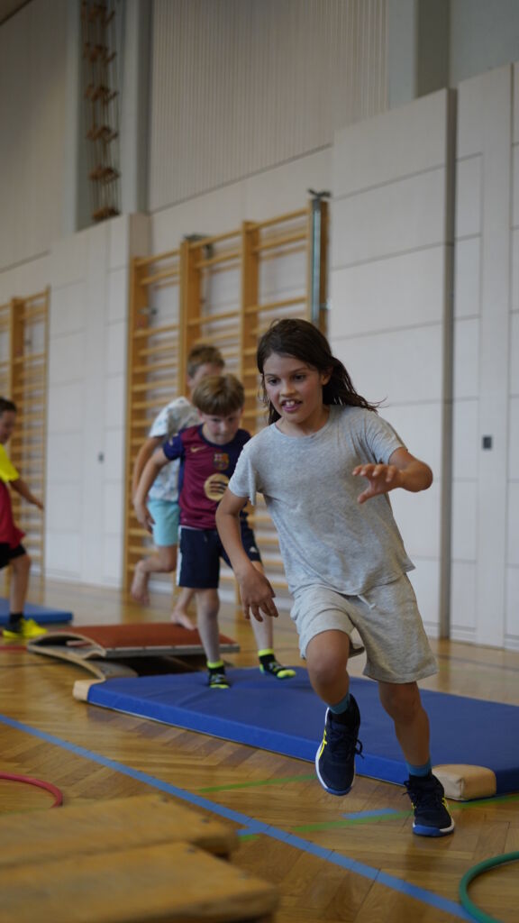 Spaß an unterschiedlichen Parcours Formen